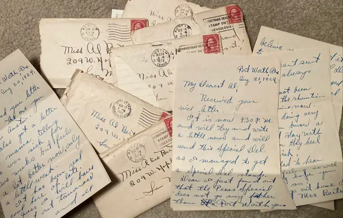 A love letter found in an old book changed my life